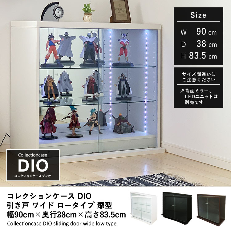 コレクション ラック 深型 ロータイプ