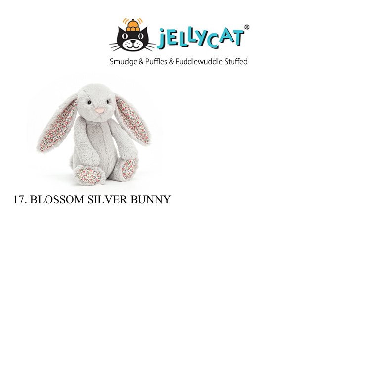 ジェリーキャット ぬいぐるみ　17.BLOSSOM SILVER BUNNY 31cm