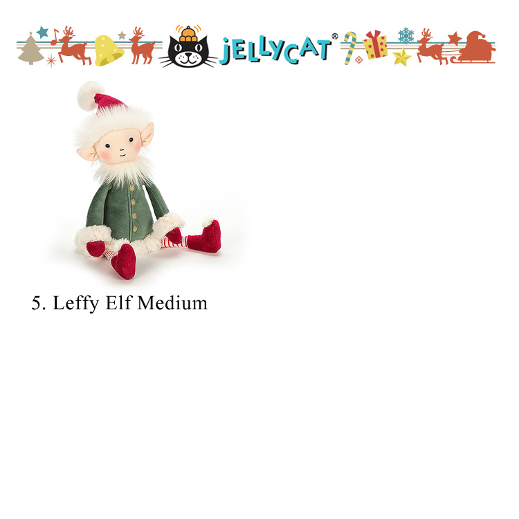 ジェリーキャット ぬいぐるみ　5. Leffy Elf Medium