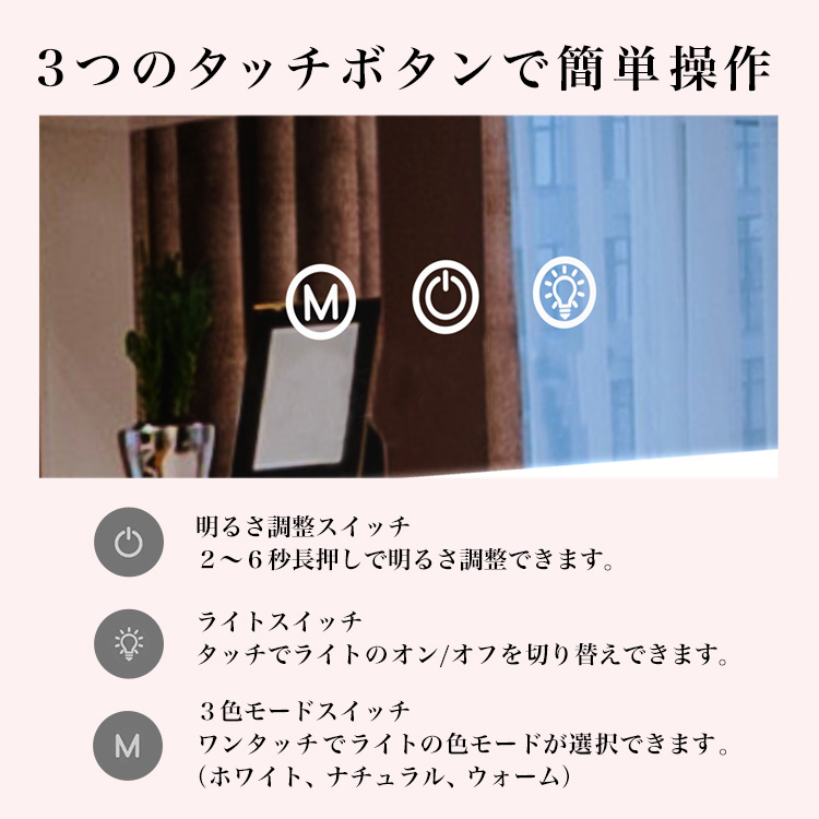 訳あり商品 アウトレット商品 女優ミラー全周LED幅40.5cm高さ49.7cm木製スタンドハリウッドミラー鏡台卓上ミラー壁掛けLEDミラー